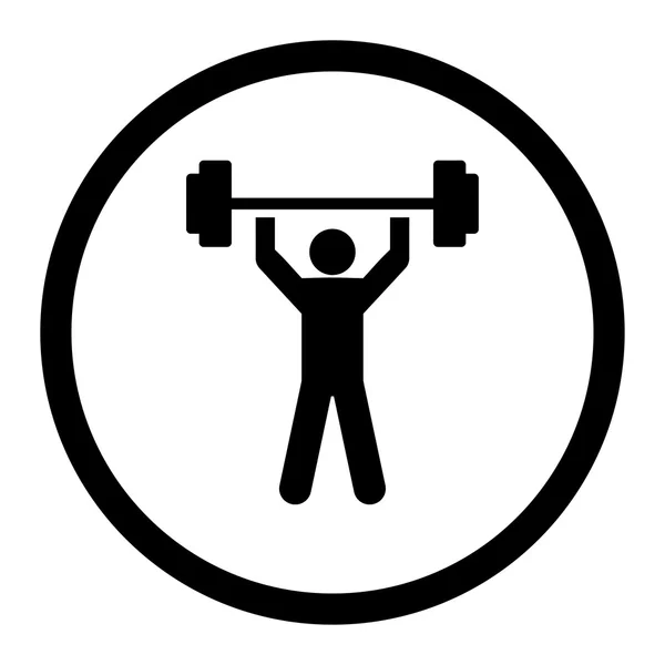 Power lifting icon — Stock Photo, Image