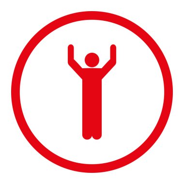 Ellerini havaya kaldır simgesi