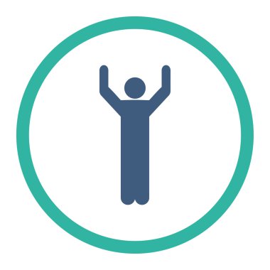 Ellerini havaya kaldır simgesi