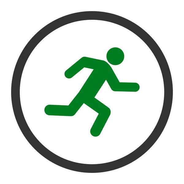 Running Man Ikone — Stockvektor