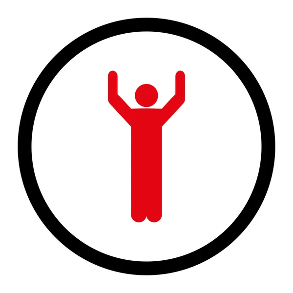 Ruce nahoru ikonu — Stockový vektor