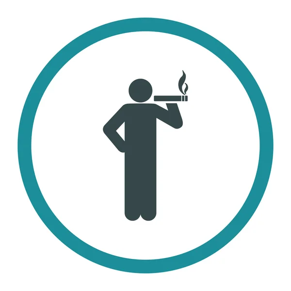 Rökning-ikonen — Stock vektor