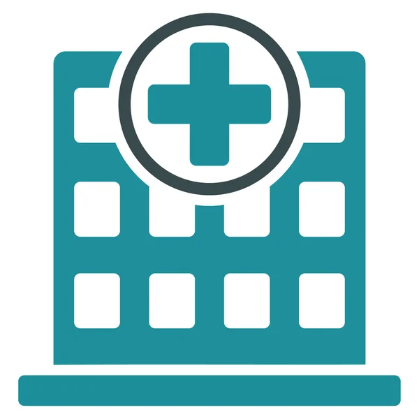 Clinic Building Icon — Stock Photo, Image
