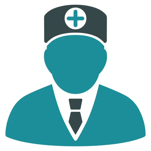 Head Physician Icon — Stock Photo, Image