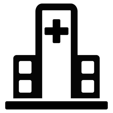 Hastane Binası Simgesi