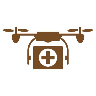 Tıbbi dron simgesi