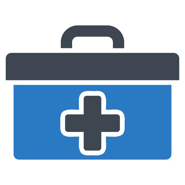 First Aid Toolbox Icon — Stock Photo, Image