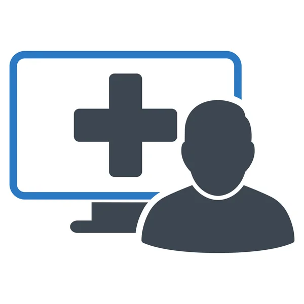 Online Medicine Icon — Stock Photo, Image