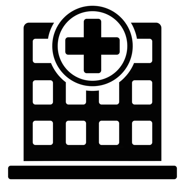 Clinic Building Icon — Stock Photo, Image