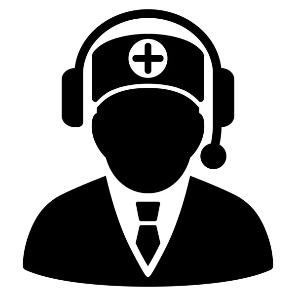 Medical Operator Icon — Stock Photo, Image