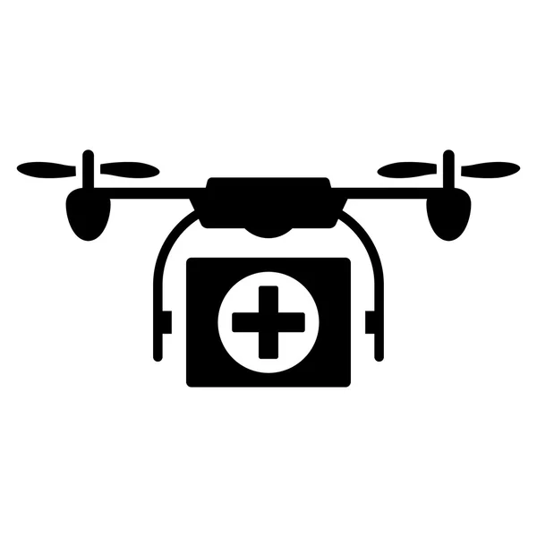 Icona Drone Medico — Foto Stock