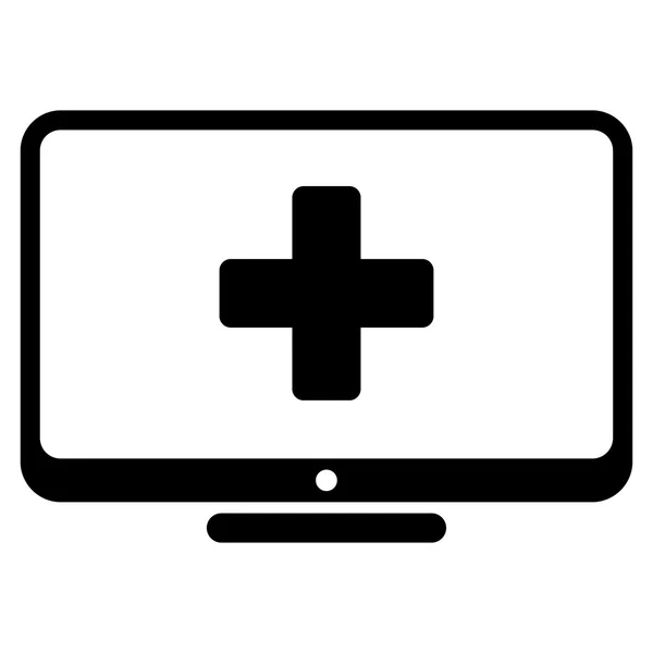 Medizinisches Monitor-Symbol — Stockfoto