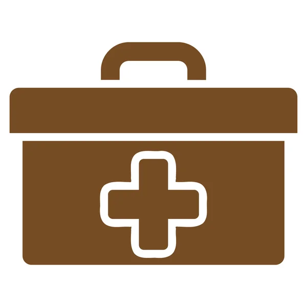 First Aid Toolbox Icon — Stock Photo, Image