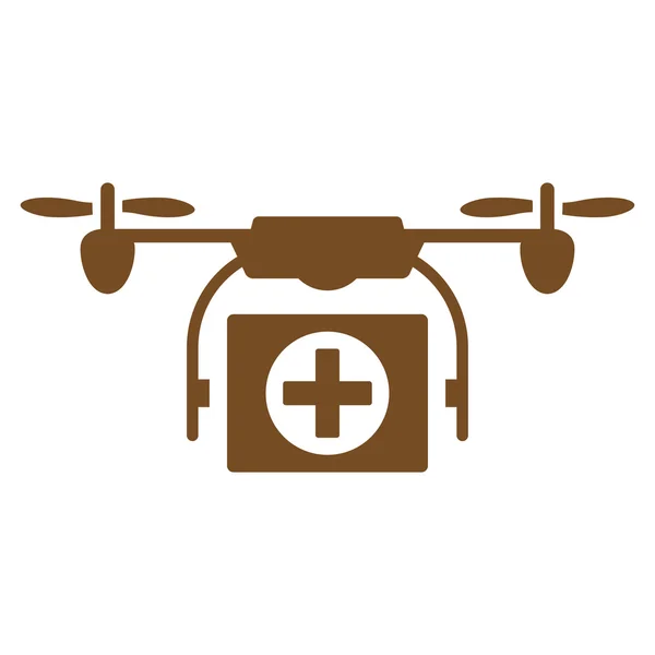 Icona Drone Medico — Foto Stock