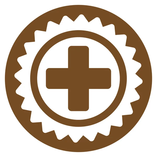 Medical Stamp Icon — Stock Photo, Image