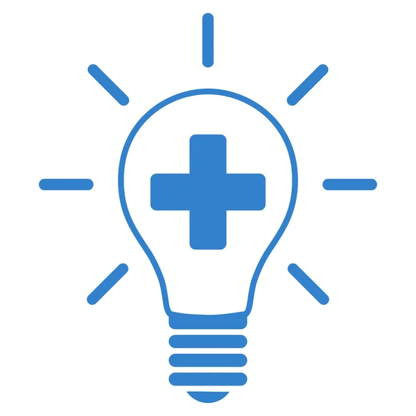 Creative Medicine Bulb Icon — Stock Photo, Image