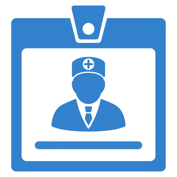 Icono de medico insignia — Foto de Stock