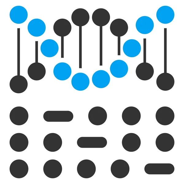 Genetische Code pictogram — Stockvector