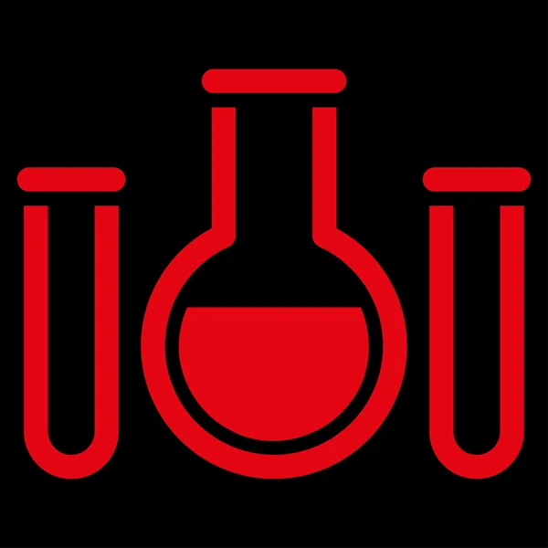 Naczynia chemiczne ikona — Zdjęcie stockowe