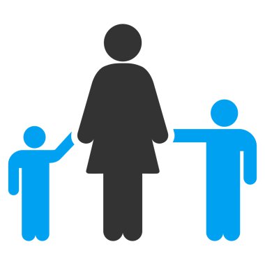 Anne ve çocuk simgesi