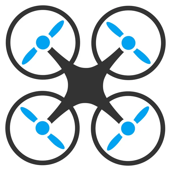 Quadcopter ikonra — Stock Vector