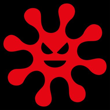 Kötü bakteri simgesi