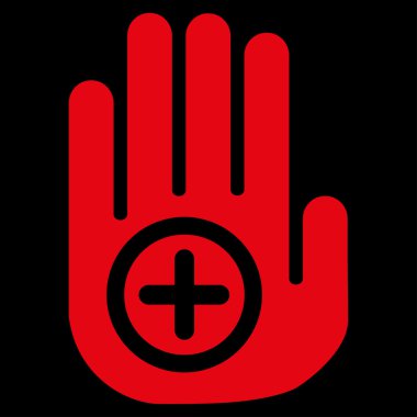 El tıbbi işareti simgesi