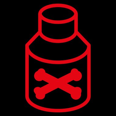 Zehirli şişe simgesi
