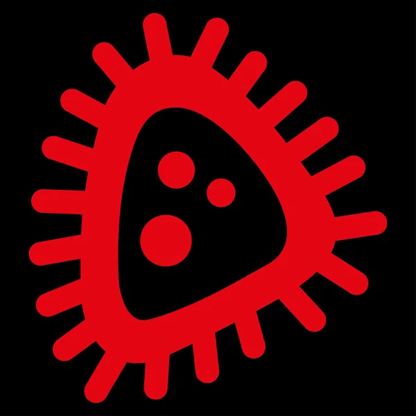 Mikroparazita ikonra — Stock Fotó
