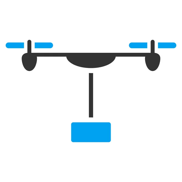 Drone відвантаження значок — стокове фото