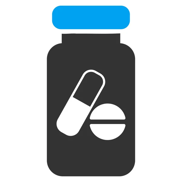 Leki ampułki ikona — Zdjęcie stockowe