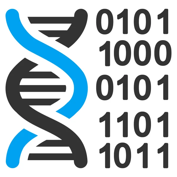 Icono del código genómico —  Fotos de Stock