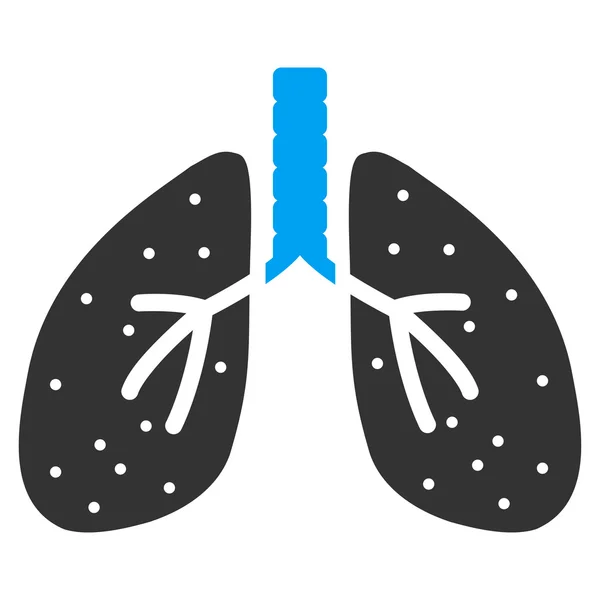 Icono de pulmones — Foto de Stock
