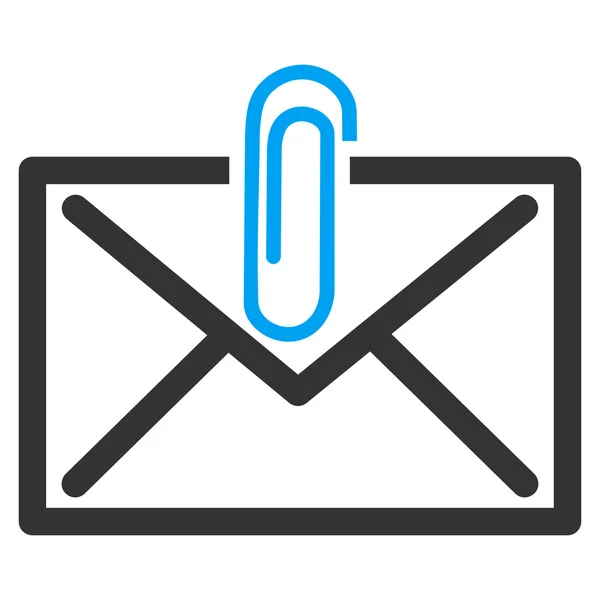 Mail Attachement Icon — Fotografie, imagine de stoc