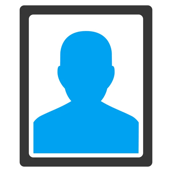 Patient Portrait Icon — Stock Photo, Image