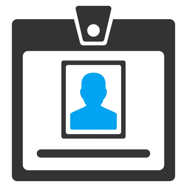 Icona badge persona — Foto Stock