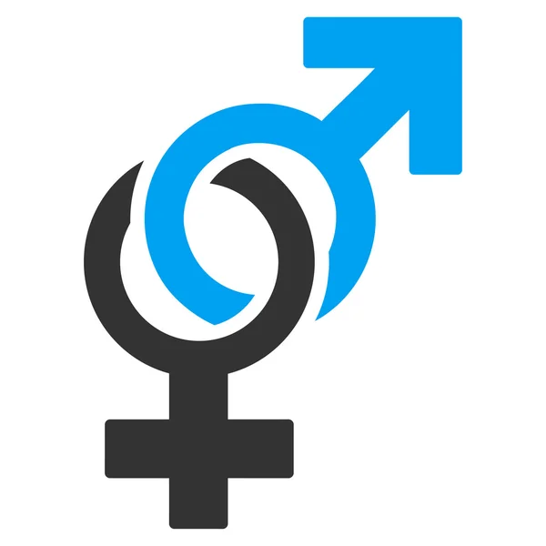 สัญลักษณ์ทางเพศ ไอคอน — ภาพถ่ายสต็อก