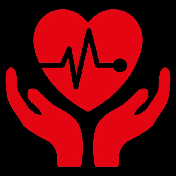 心脏病学图标 — 图库矢量图片