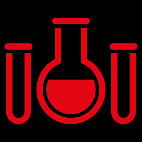 Ícone de vasos químicos —  Vetores de Stock