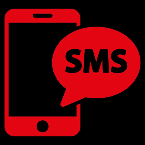 Handy-SMS-Symbol — Stockvektor