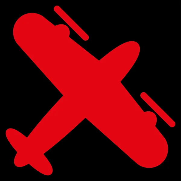 Icono de avión de tornillo — Archivo Imágenes Vectoriales