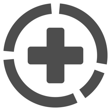 Sağlık diyagram simgesi