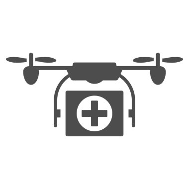 Tıbbi dron simgesi