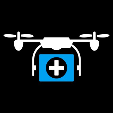Tıbbi dron simgesi