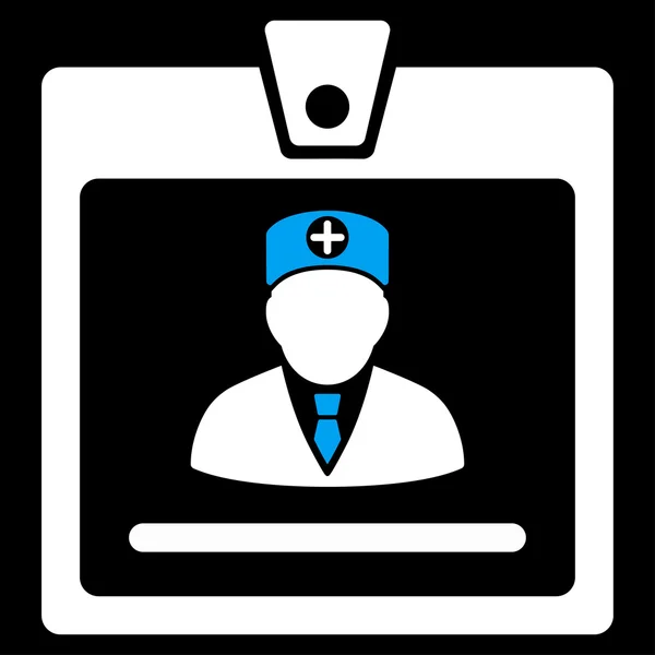 Doctor Badge Icon — Stock Photo, Image