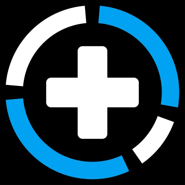 Icono del Diagrama de Salud —  Fotos de Stock
