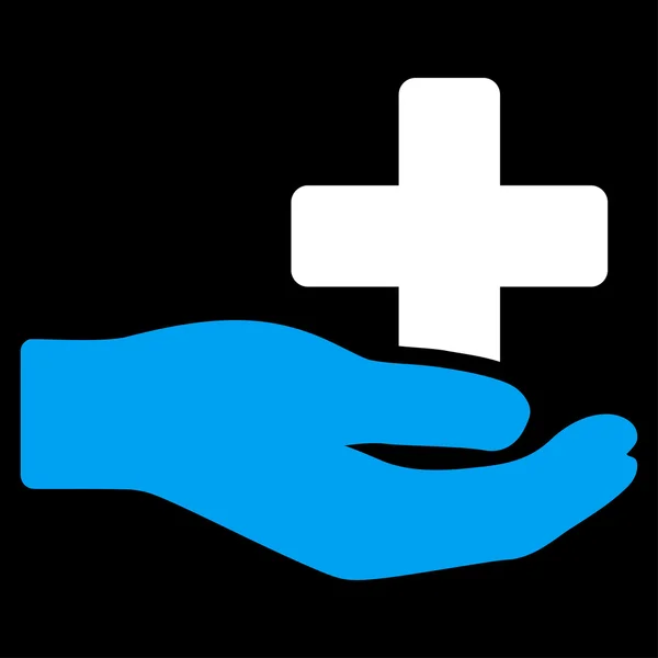 Opieki zdrowotnej darowizny ikona — Zdjęcie stockowe