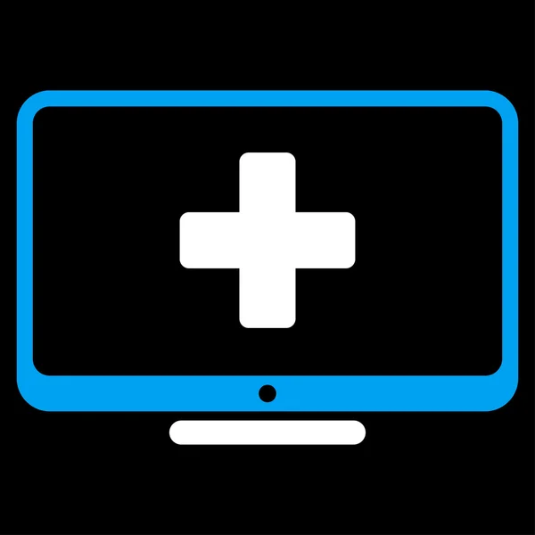 Medizinisches Monitor-Symbol — Stockfoto