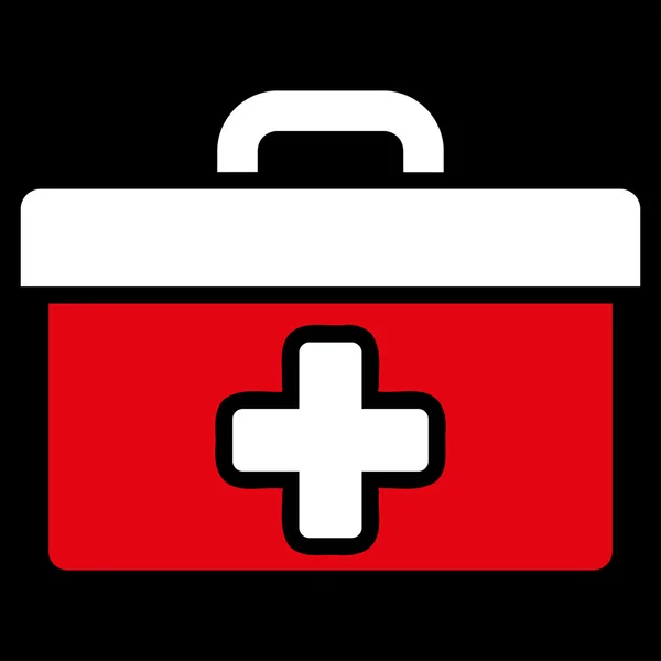 First Aid Toolbox Icon — Stock Photo, Image