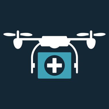 Tıbbi dron simgesi
